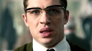 Oh, 'ang abaaaat, other Tom Hardy has turned up, 'Give Ron your fahkin'  sausage' he keeps saying. He's doing lower lip acting. #Legend