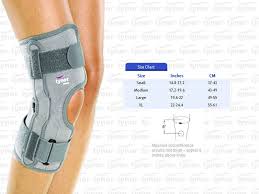 Functional Knee Brace Support Hinged Knee Cap Sports Acl