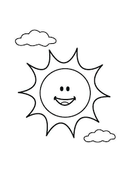 Preschool Sun Coloring Page Sun Coloring Pages Abc Coloring Pages Coloring Sheets