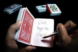 Create your own personalized deck today! Playing Card Notebook