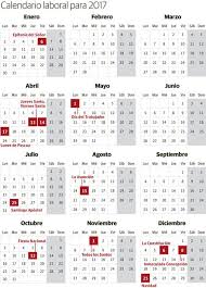 © festivos en colombia (getty images). Semana Santa En El Calendario Laboral 2017 Puentes Festivos Por Comunidades Ideal