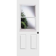 Front door glass is held in place with molding. 24 X 38 Entry Door Venting Window Kit Enclosed In Double Pane Tempered Clear Glass Home Improvement Odl Exterior Front Door Glass Replacement Perfect For Side Entry And Back Patio Doors Entry