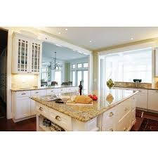 White Cabinets With New Venetian Gold Granite And Dark Wood Floors My Ideal Kitche Antique White Kitchen White Kitchen Cabinets Antique White Kitchen Cabinets