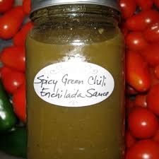 Green Chili Enchilada Sauce Millie S Recipe Green Chile Enchilada Sauce Green Chile Enchiladas Enchilada Sauce