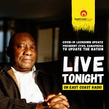 None captured the spirit as well today i would get into a uniform and today i would salute. East Coast Radio On Twitter President Cyril Ramaphosa S Speech Will Be Carried Live On East Coast Radio At 19 30 Listen Here Https T Co Wjza8zy2fh On The Ecr App Or Dstv Channel 836 Familymeeting Https T Co Kquvvp980p