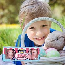 Peeps Cotton Candy Flavored Marshmallow Chicks, 5-ct. Packs Soft & Chewy  Easter Candy for Kids Adults Snacks Baked Goodies Decoration Easter Basket  ...