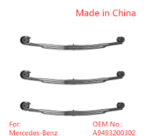 9483202405 9483201405 33839000 M1077000 4.63876 F020t906za70 Rear Leaf  Spring for Mercedes-Benz Actros
