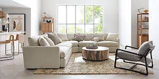 Consider metallic wall art to contrast wood decor and soft fabrics, as well as holiday decorations such as metallic. Living Room Inspiration Ideas Crate And Barrel