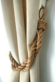 Rustic Double Twisted Manila Rope Curtain Tiebacks Shabby Chic Tieback Nautical Tiebacks Rope Tiebacks Rustic Tieback Curtain Holdback Shabby Chic Bedrooms Nautical Bedroom Nautical Living Room