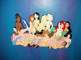 Disney Princess Orgy | Saddle Girls