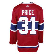 Alexei kovalev, andrei kostitsyn, andrei. Chandail Officiel Adizero Carey Price Club De Hockey Des Canadiens