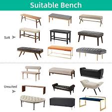 Reecotex velvet bench covers for dining room, soft stretch upholstered bench seat slipcover for living room, kitchen and bedroom, washable removable dining bench protector,smoky gray. Compare Prices For Yisun Across All Amazon European Stores