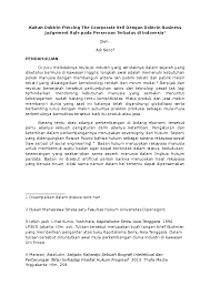 Doc Kaitan Doktrin Piercing The Coorporate Veil Dengan Doktrin Business Judgement Rule Pada Perseroan Terbatas Di Indonesia Adi Seno Academia Edu