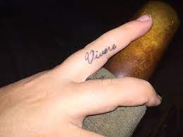 The tattoo lettering mirrors the style, personality and attitude of the bearer. 155 Finger Tattoos That Will Make You Adore Your Fingers With Meanings Wild Tattoo Art