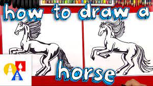 Art for kids hub p.o. How To Draw A Realistic Horse Part 1 Youtube