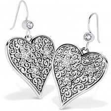 heart shaped earrings brighton