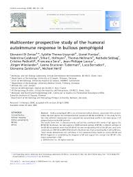 See if your friends have read any of luca borradori's books. Pdf Multicenter Prospective Study Of The Humoral Autoimmune Response In Bullous Pemphigoid Michael Hertl Academia Edu