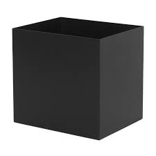 A beautiful way to showcase your plants! Ferm Living Plant Box Pot Square Black Finnish Design Shop
