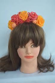 Frida Kahlo Diadema newest Flores Colores 1a