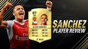 Fifa 18 manchester united career mode #1. Fifa 17 Sanchez Review 87 Alexis Sanchez Player Review Fifa 17 Ultimate Team Youtube