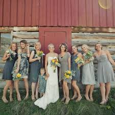Gray Bridesmaid Dresses Rustic Bridesmaid Dresses Wedding Bridesmaids Rustic Wedding Blue