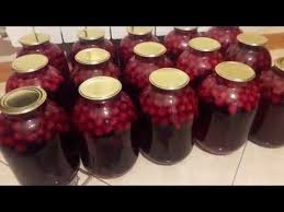 компот из вишни на зиму рецепты на 3 литровую банку Kompot Iz Vishni Samyj Legkij I Bystryj Youtube Vishnya Kulinariya Yagody