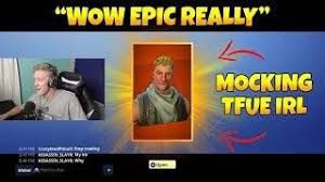 Epic Games Mock Tfue By Gifting Him A Legendary Blonde Default Skin Epic Epic Games Fortnite
