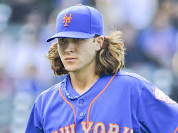 Not to mention this only *kinda* resembles jacob degrom's actual hair, which is flowing and clean unlike mr. Mets Ace Jacob Degrom Still Plays Catch With His Dad All Offseason For The Win