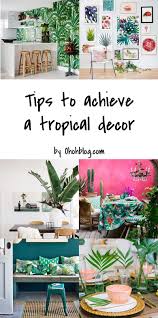 Miami Inspired Tropical Decor Ideas Ohoh Deco Tropical Home Decor Tropical Decor Tropical Bedroom Decor