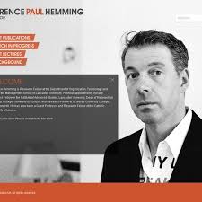 Create the next website design for laurence hemming