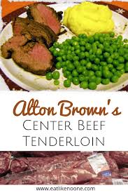 Perfect for christmas and the holiday you just start it in the oven at a high temperature to get good browning on the outside of the roast, and then cook it at a lower temperature to make sure the. Alton Brown S Center Cut Beef Tenderloin Roast Eat Like No One Else