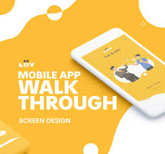 Kookmin Bank Cambodia S Liiv App Walkthrough Screen On Behance In 2020 App Social Media Design Inspiration Social Media Design
