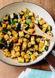 Recipe Michael Natkin S Spicy Stir Fried Zucchini Recipe Fried Zucchini Recipes Zucchini Fries Zucchini Recipes
