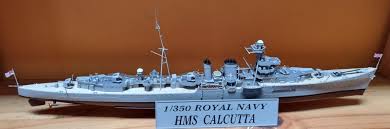 1/350 HMS Calcutta [Album] : r/WarshipPorn