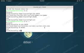 Command Not Found Missing Path To Sbin On Debian Gnu Linux Linux Tutorials Learn Linux Configuration
