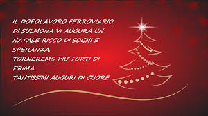 Tanti Auguri Di Natale Dopolavoro Ferroviario