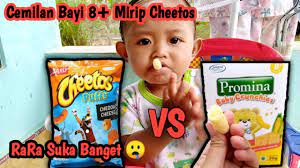 Stik tempe cemilan balita 18 bulan keatas. Review Cemilan Bayi 8 Bulan Keatas Mirip Cheetos Keju Cheddar Promina Baby Crunchies Youtube
