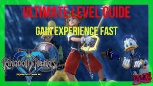 Best Fast Easy Experience Leveling Guide Kingdom Hearts 1 5