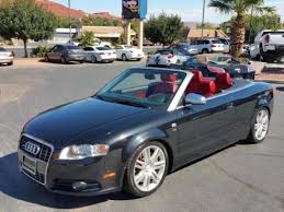 When you're going to the beach for a snow cone, a convertible is just the ticket. Convertible 2007 Audi S4 Cabriolet With 2 Door In Saint George Ut 84770