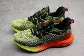 Adidas Black And Yellow Running Shoes Adidas Alphabounce Beyond Yellow Solar Red Black Running Shoes B27815 Black Running Shoes Adidas Running Shoes