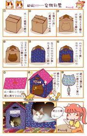 How To Make A House For Your Cat Cat House Diy Cardboard Cat House Cat Diy