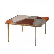 An iconic piece for homes and offices since 1948. Theodore Alexander 5129 035 Iconic Square Coffee Table In Sycamore Ideas4lighting