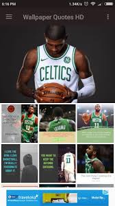 Born march 23, 1992) is an american professional basketball player for the boston celtics of the national. Kyrie Irving Wallpaper Quotes For Android Apk Download