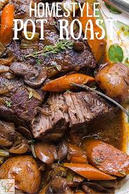 Easy Dutch Oven Pot Roast With Rich Wine Porcini Sauce Recipe Roast Beef Recipes Pot Roast Pot Roast Recipes