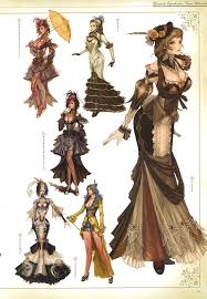 Sword Of The New World Granado Espada Character Designs Steampunk Characters Steampunk Clothing Victorian Steampunk