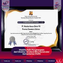 Check spelling or type a new query. Pt Waskita Karya Persero Tbk On Twitter 1 Division Vi Waskita Mendapat Penghargaan Dari Dirjen Bina Konstruksi Kemenpu Syarif Burhanuddin Sebagai Badan Usaha Jasa Konstruksi Kategori Non Kecil Terbanyak Peringkat Ii Dlm