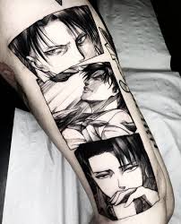 Levi Tattoo Anime Tattoos Attack On Titan Tattoo Manga Tattoo