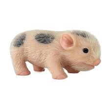 5 Inches Soft Silicone Body Pig Doll Lifelike Reborn Baby Kids Toys Newborn  Gift | eBay