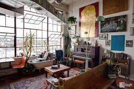 The membership fee is yearly and the rental fees range from hourly to monthly. My 900sqft Artist Ehren Shorday Adorns His Bushwick Loft With Trash And Treasures 6sqft Loft Apartment Decorating Loft Interiors Loft Decor