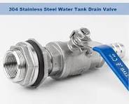 Amazon.com: válvula, 304 de acero inoxidable tanque de agua ...